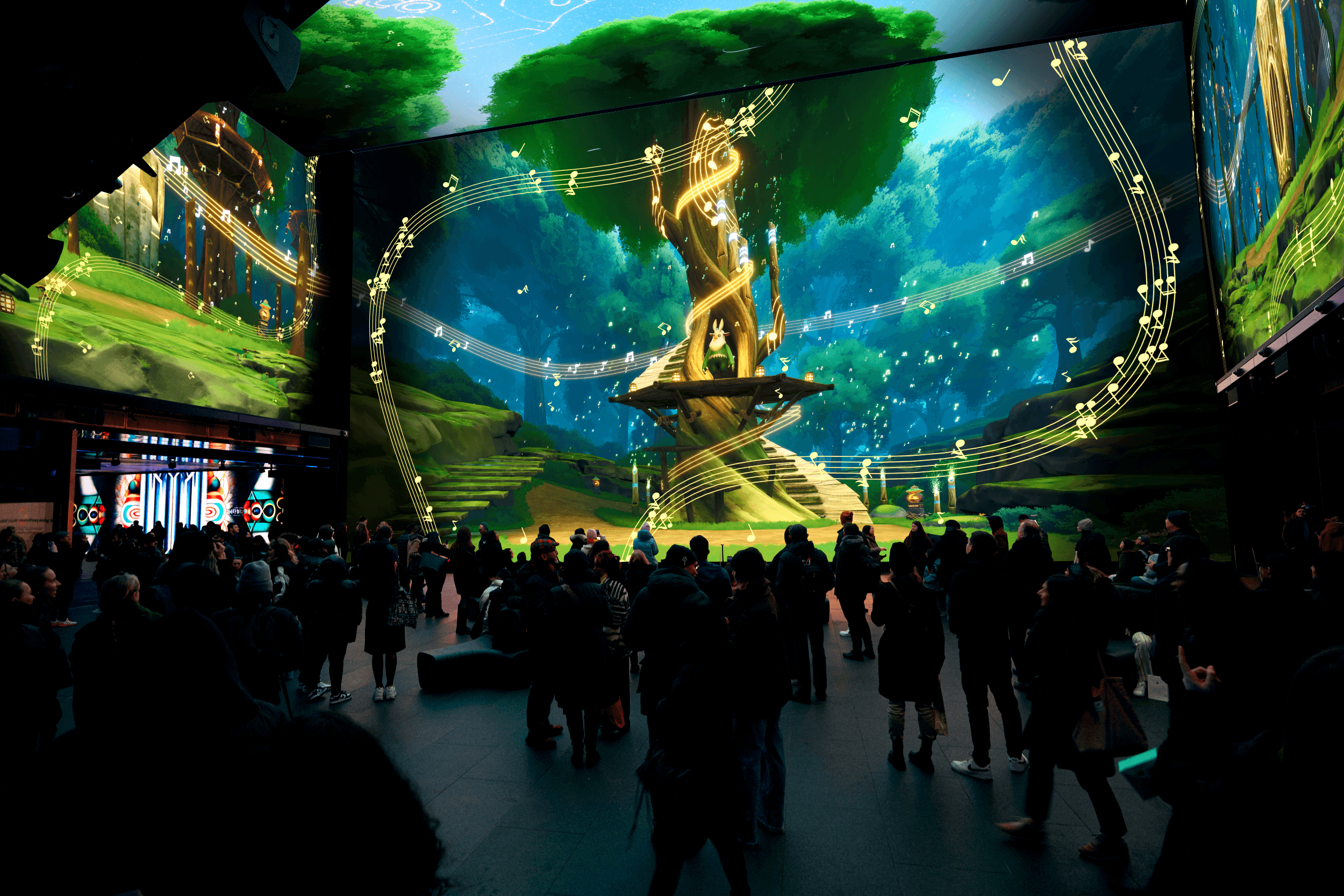 Enchanted Forest Outernet London Architecture