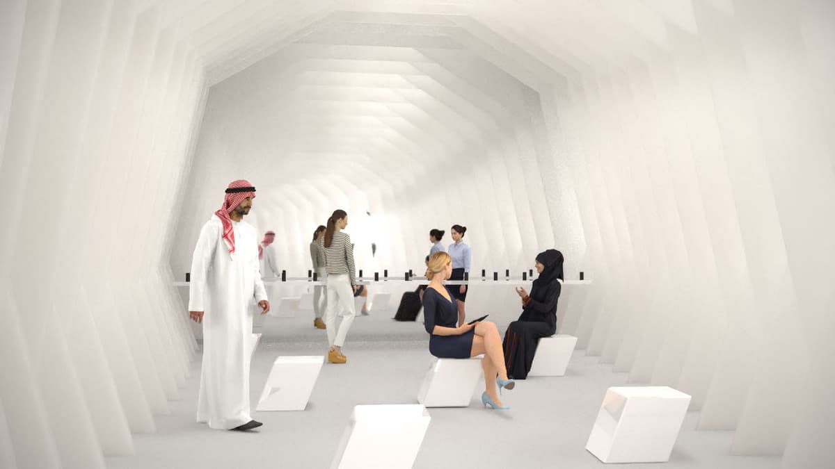 Incubation zone lounge