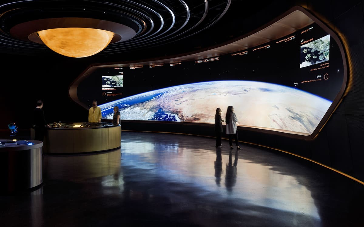 Journey of the Pioneers exhibition space