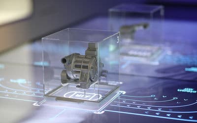 3D printed Interactive element on media table