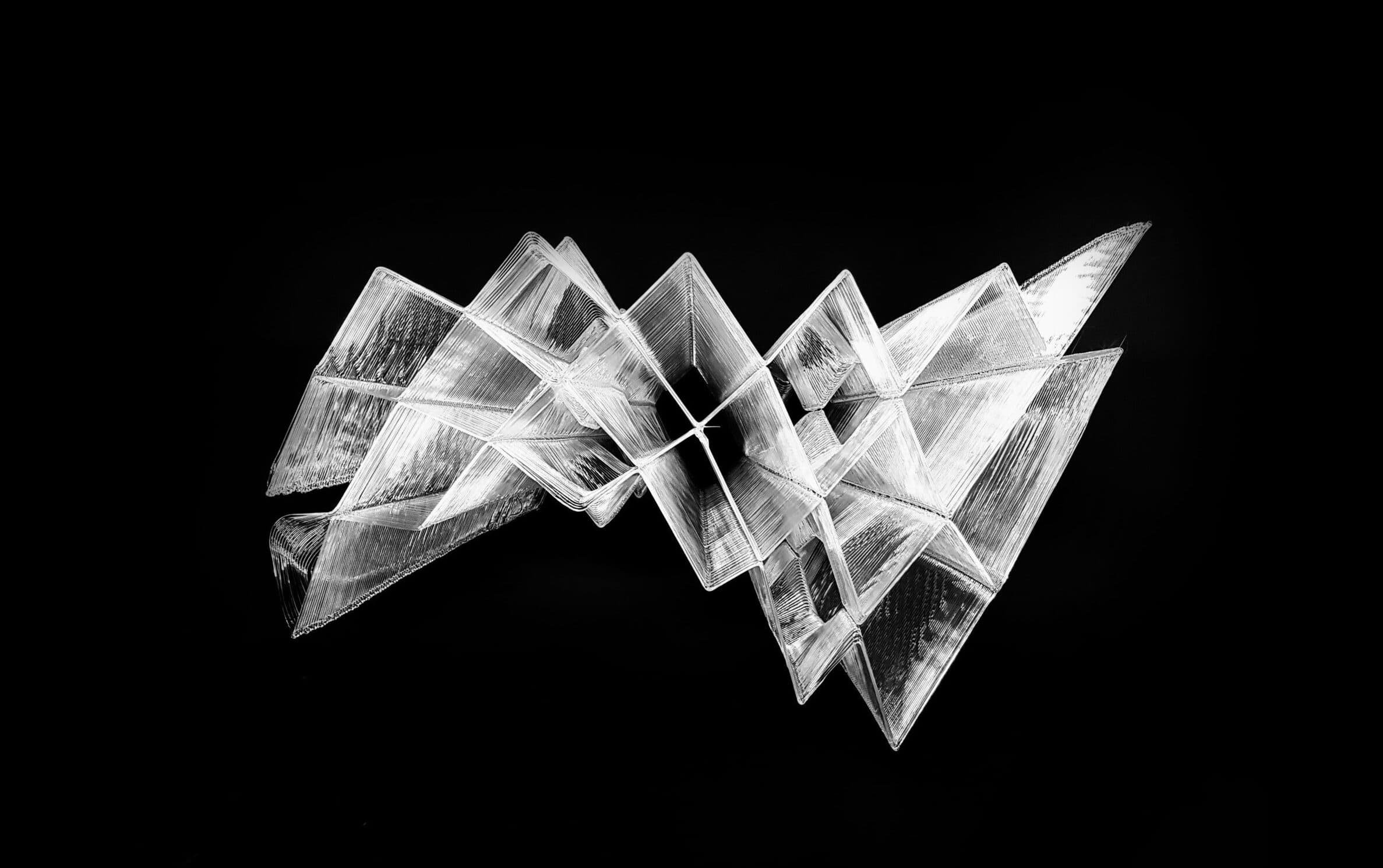 Robotic 3D-Printing for Composite facades - Final assembled facade module