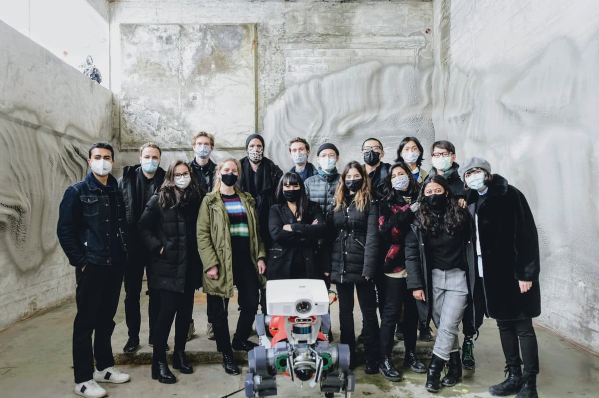 Robotic Plastering team with Anybot @anybotics