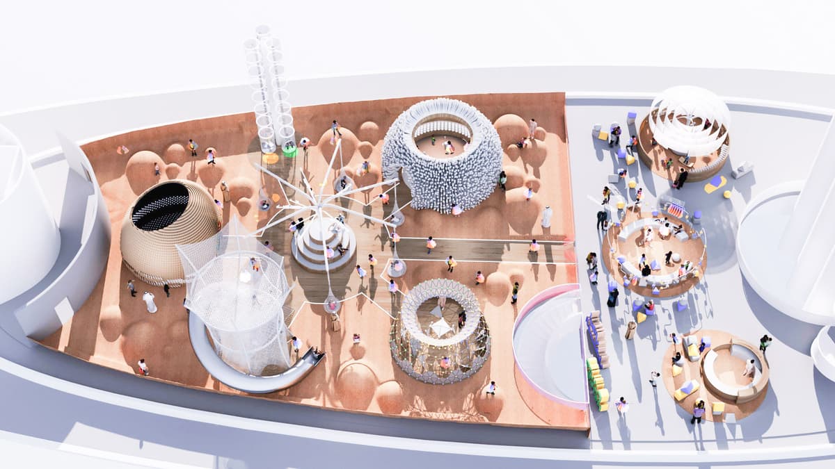 Realized playscape environment