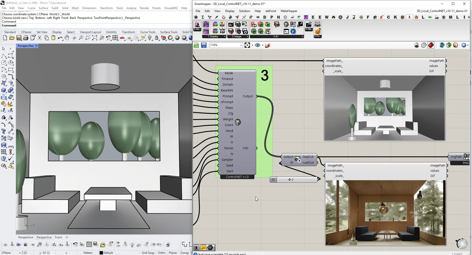 Parametric node geometry and stress optimization