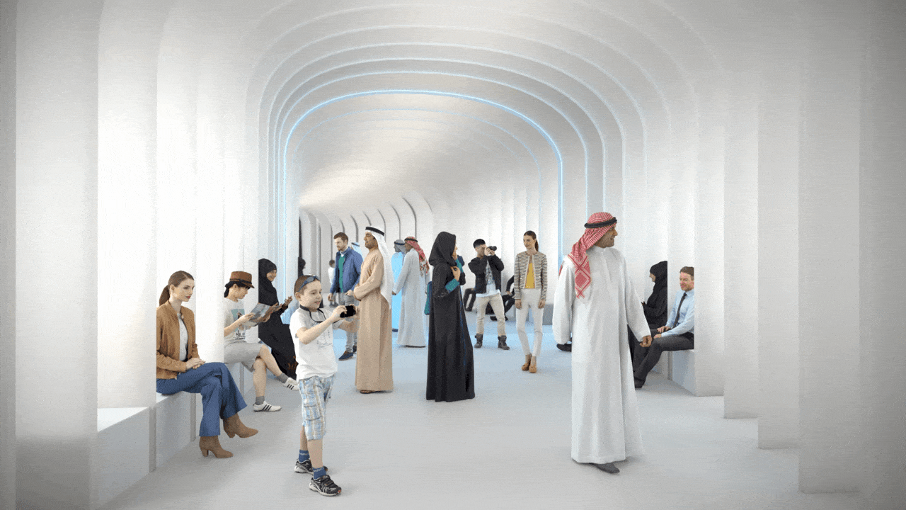 The Future Museum interactive space experience