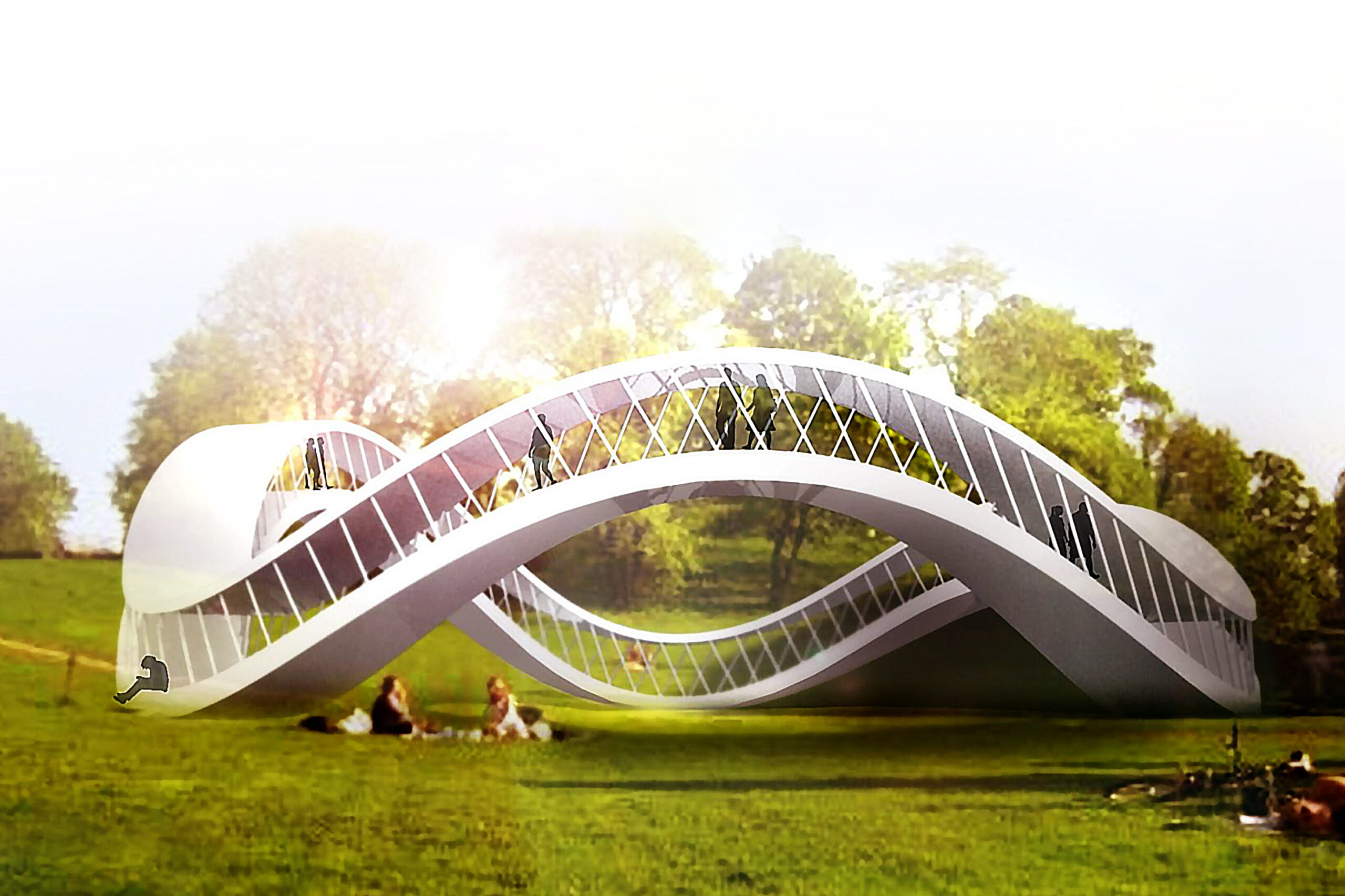 Halo public gathering beacon in Oslo