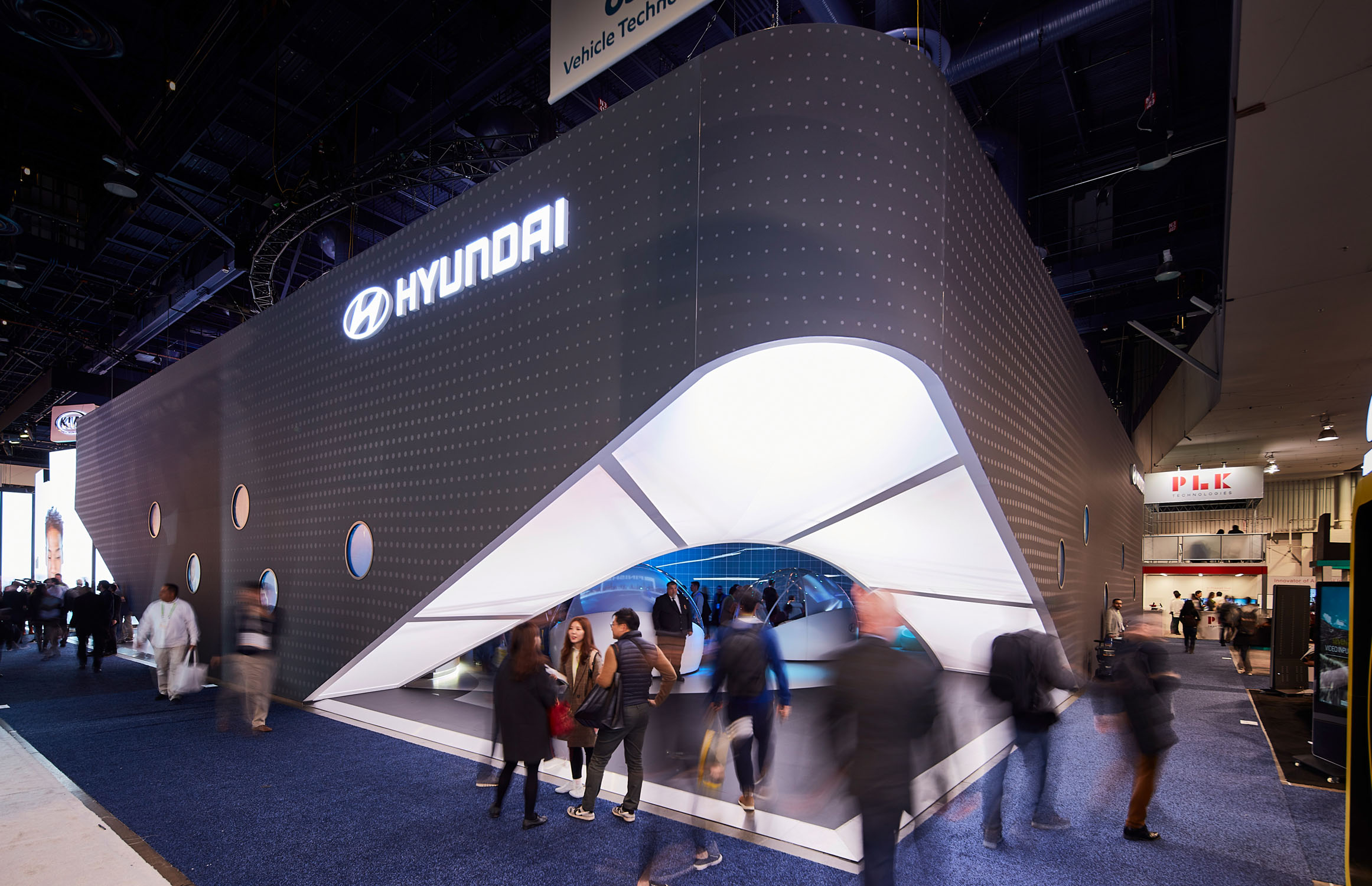 Hyundai Pavilion CES 2019 Design Your Own World Entrance
