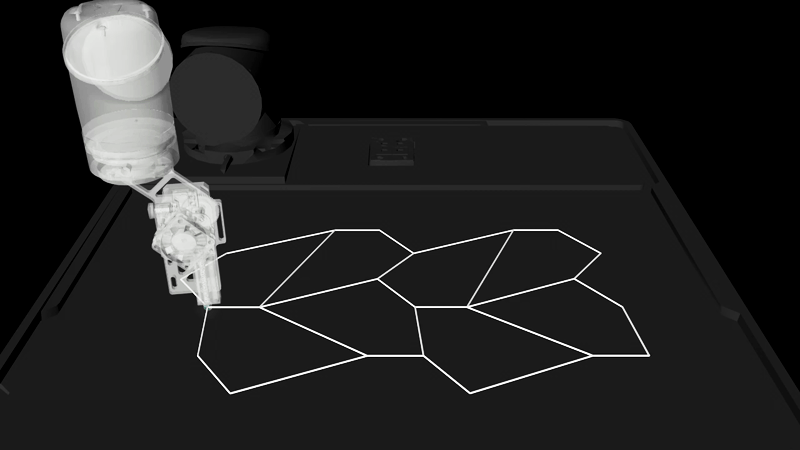 Toolpath simulation and overlap feedback visualization