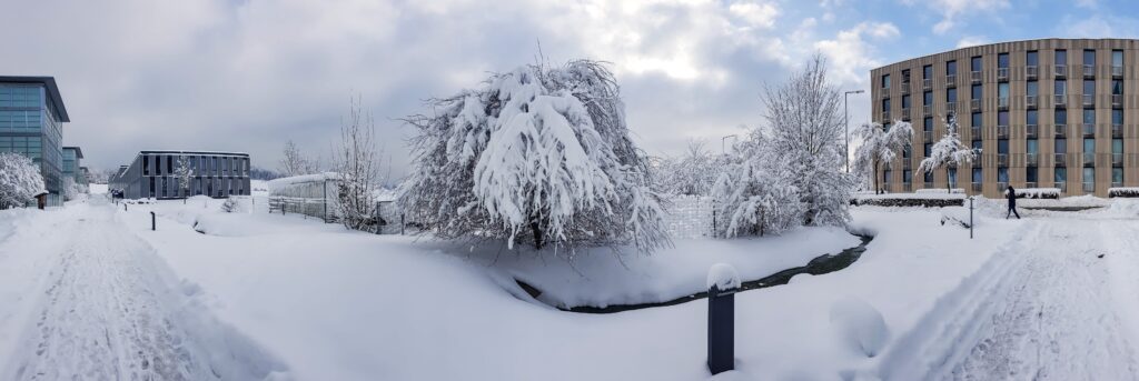 Neighborhood view in Zurich